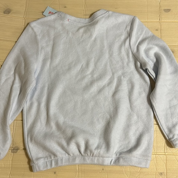 Kids cat & Jack light blue sweatshirt NWT - Picture 3 of 3